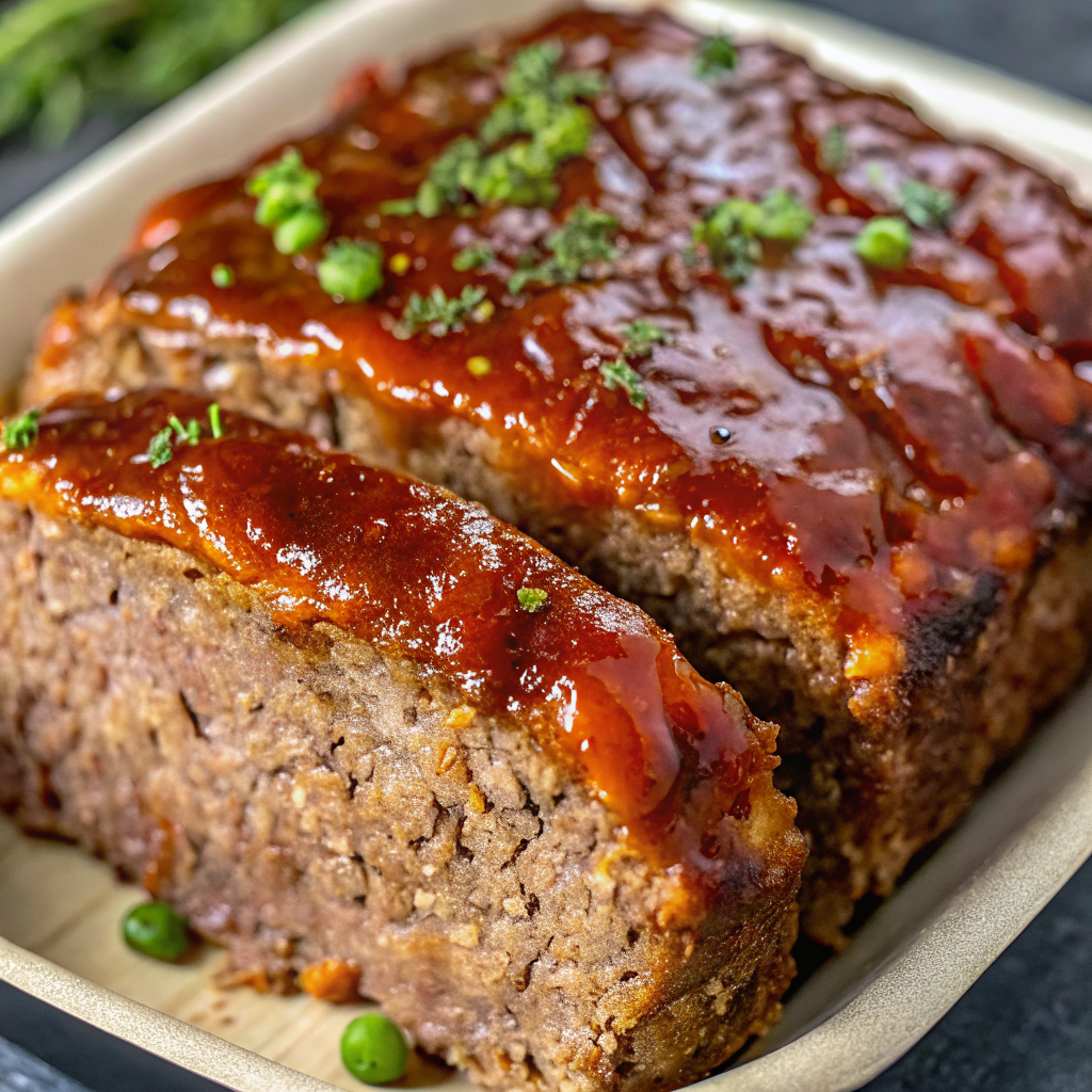Juicy Homemade Meatloaf