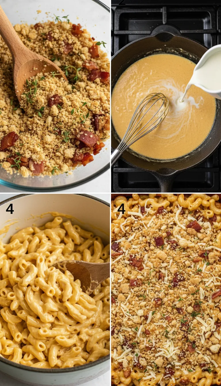 Smoked Gouda Mac and Cheese Step by Step