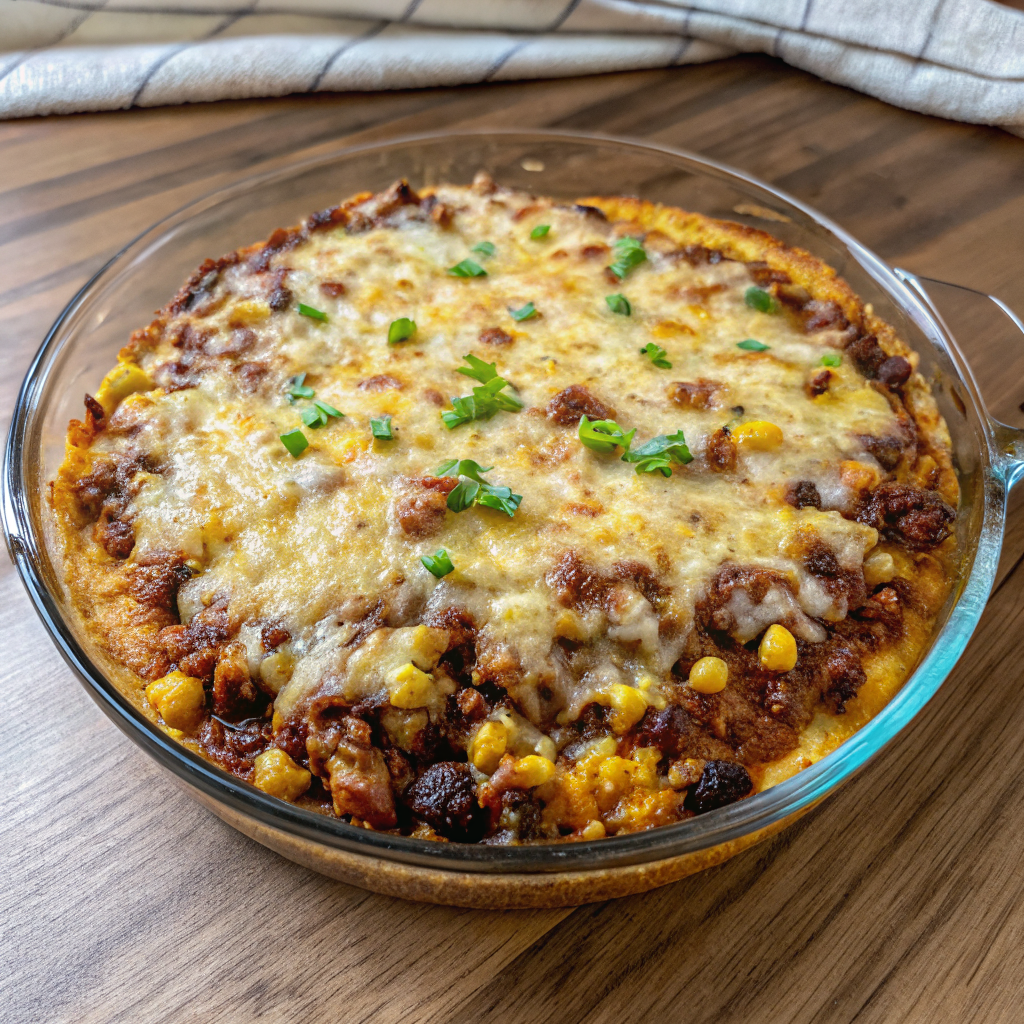 Texas Tamale Pie Casserole