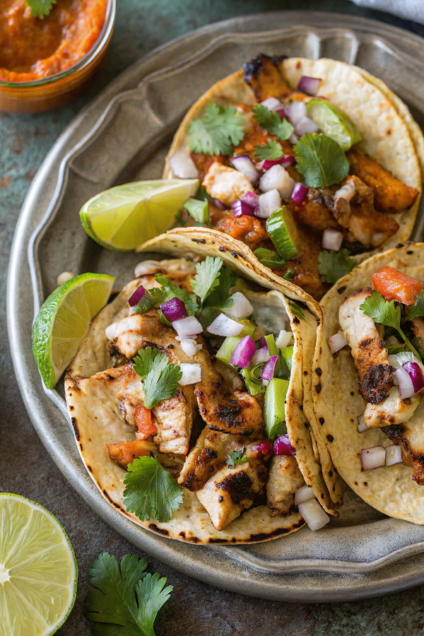 Grilled Chicken Street Tacos