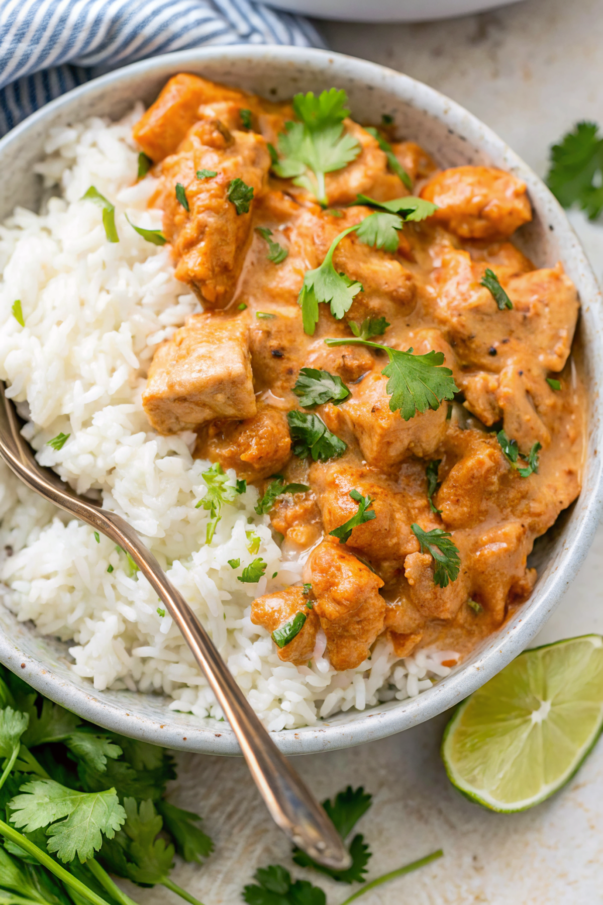Coconut Chicken Rice Bowl
