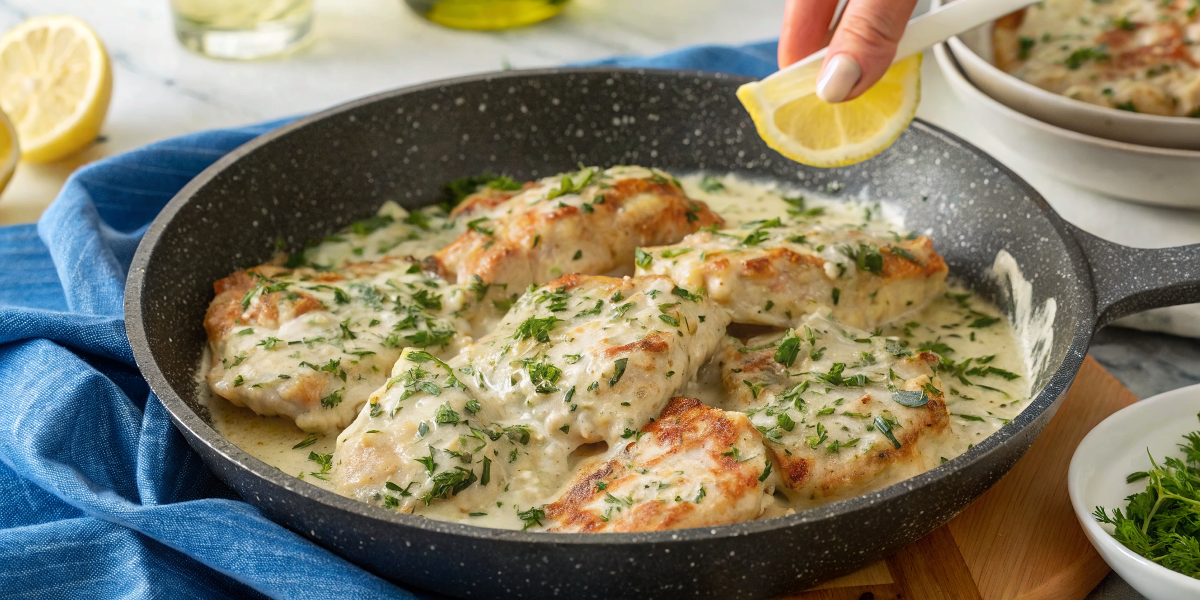Creamy Lemon Herb Chicken