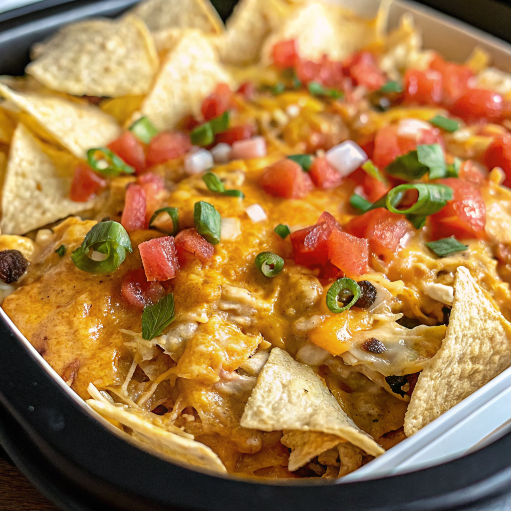 Crockpot Nacho Chicken