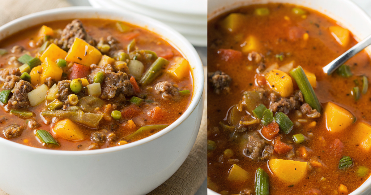 Easy Hamburger Soup