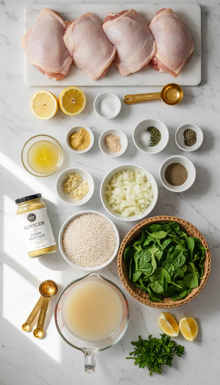 Best Chicken and Rice (One Pan) Ingredients