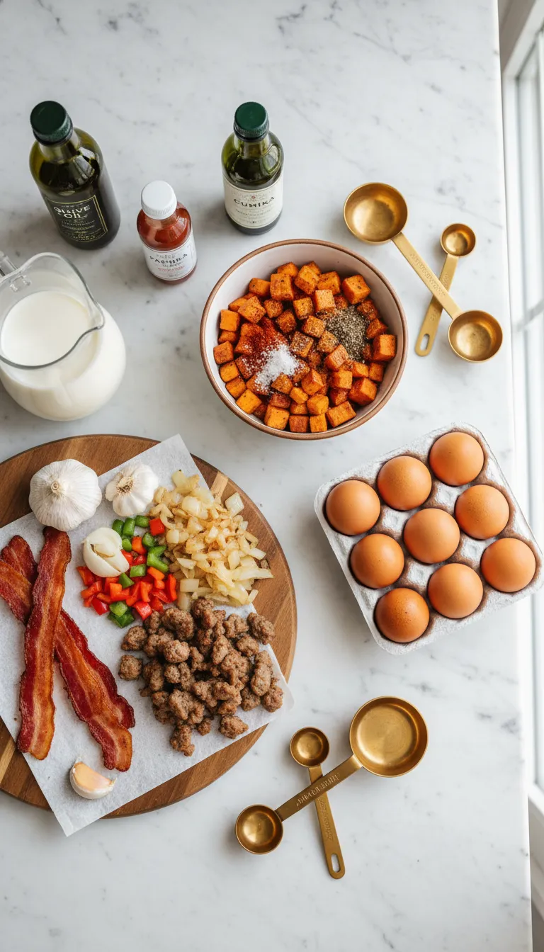 Ultimate Breakfast Casserole Ingredients