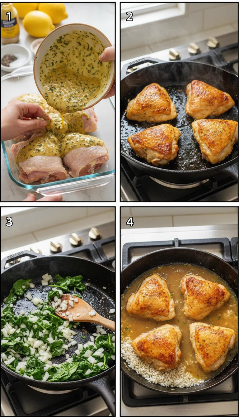 Best Chicken and Rice (One Pan) Step-by-Step