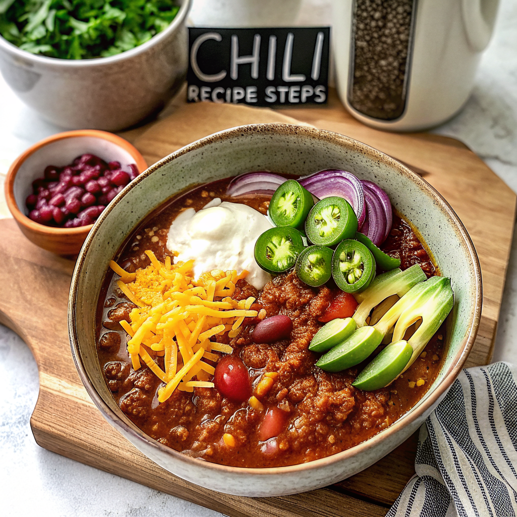 Quick Easy Chili Recipe on Stove Top
