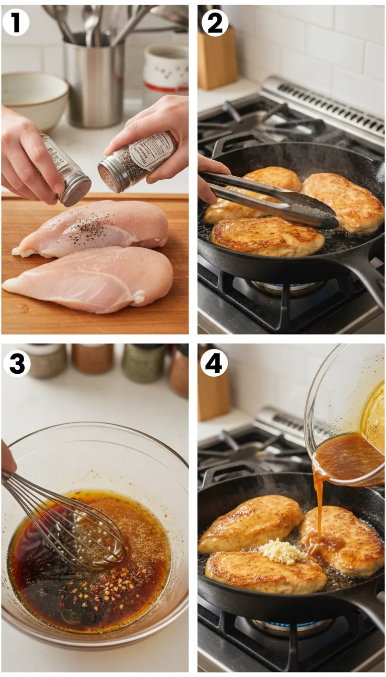 Honey Garlic Chicken Step-by-Step Guide