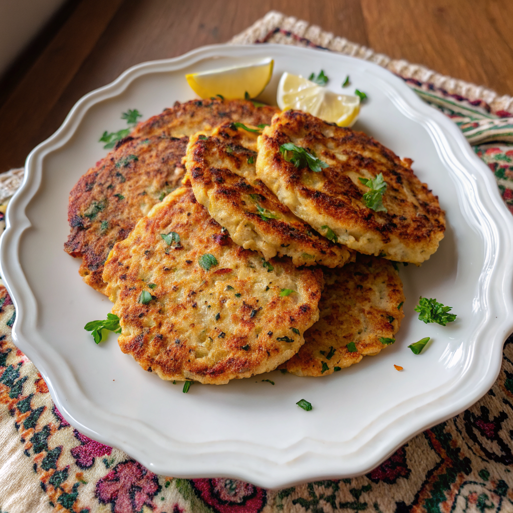 Savory Red Lentil Pancakes