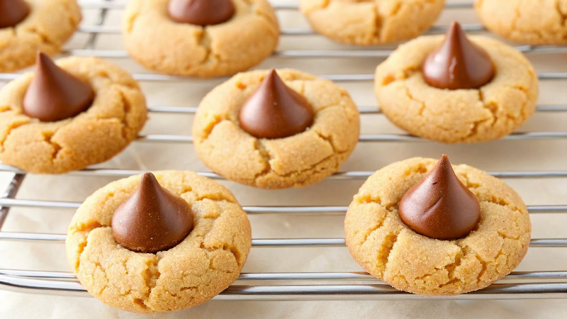 Classic Peanut Butter Blossom Cookies