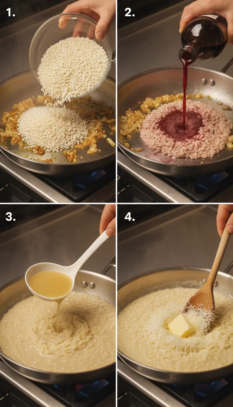 Creamy Parmesan Risotto Step-by-Step