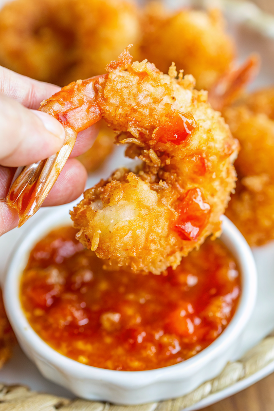 Coconut Shrimp with Sweet Chili Sauce
