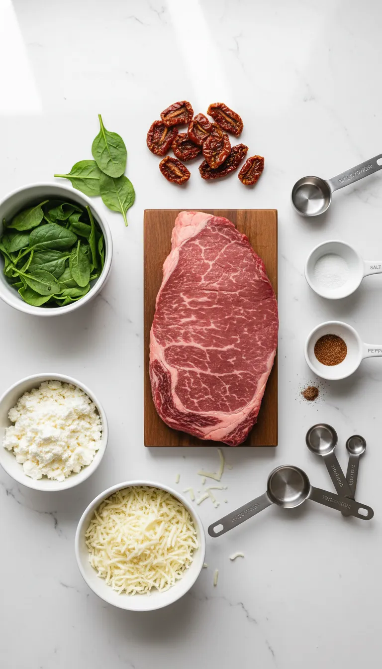 Stuffed Flank Steak Ingredients