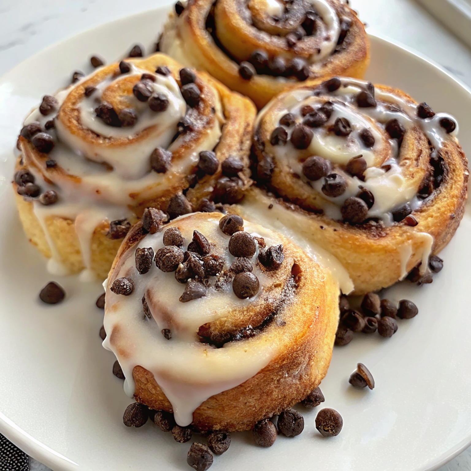 Chocolate Chip Cinnamon Rolls