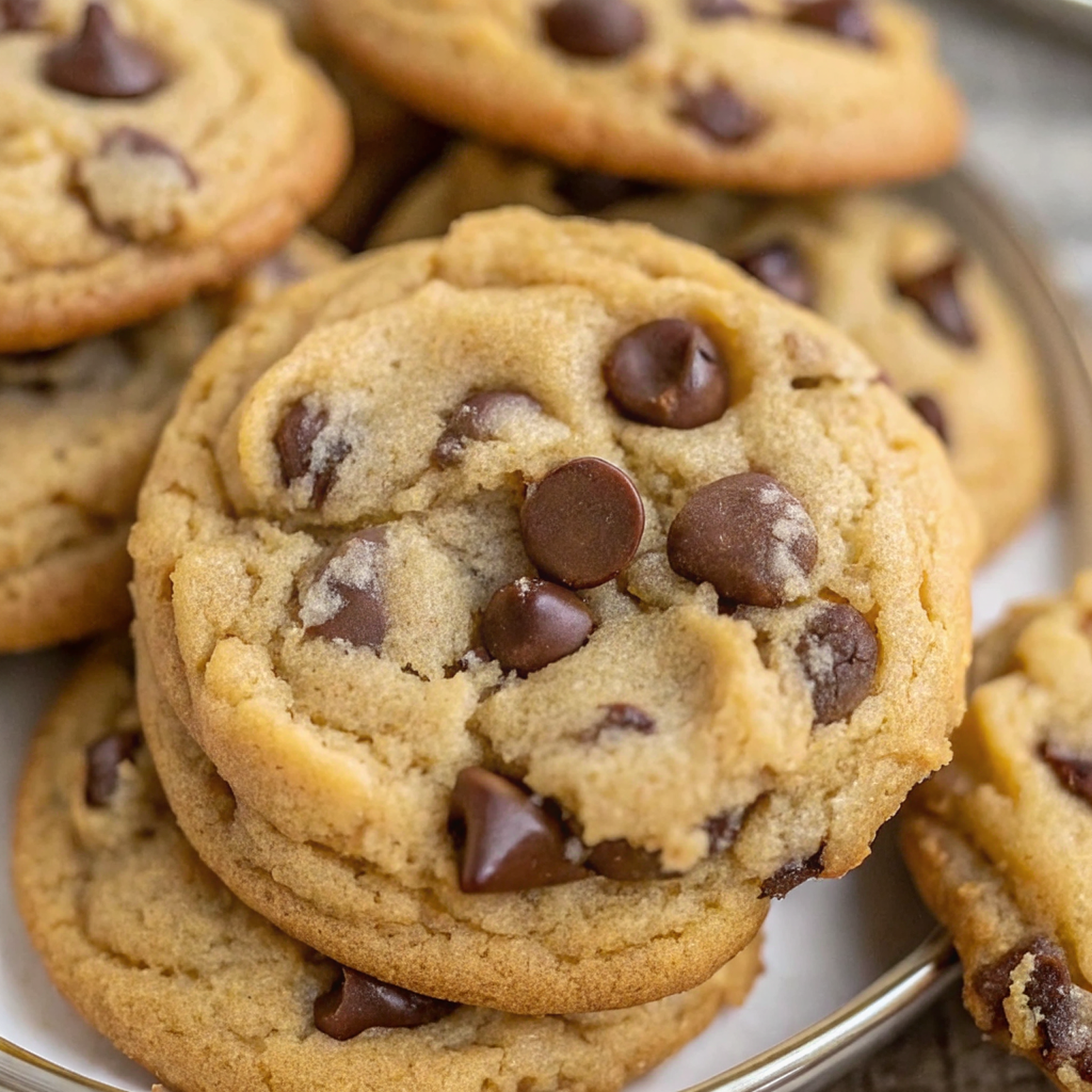 Easy Peanut Butter Chocolate Chip Cookies