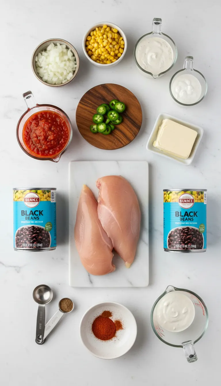 Instant Pot White Chicken Chili Ingredients