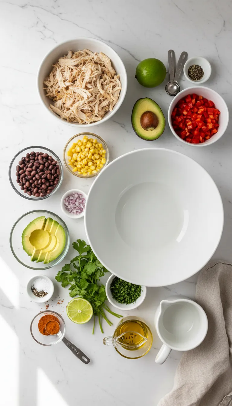 Chipotle Lime Chicken Salad Ingredients