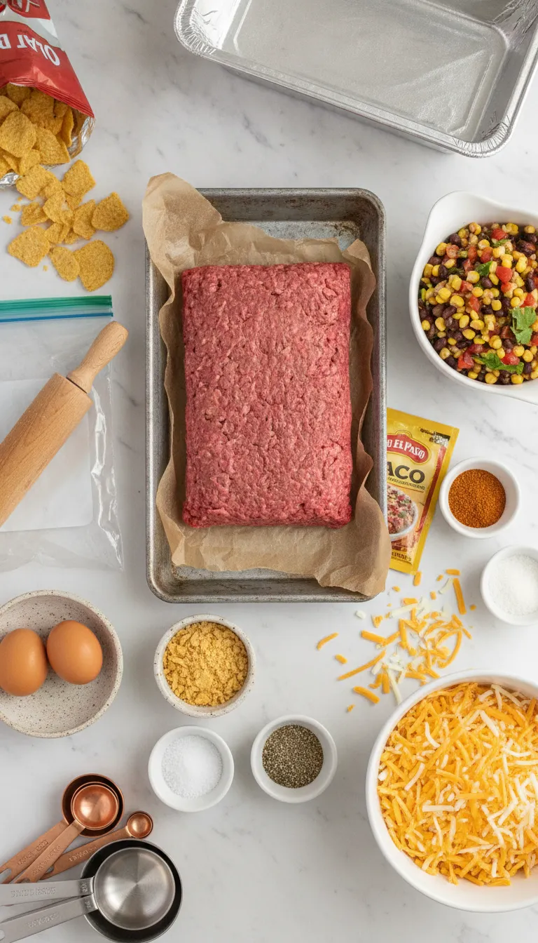Taco Meatloaf Ingredients